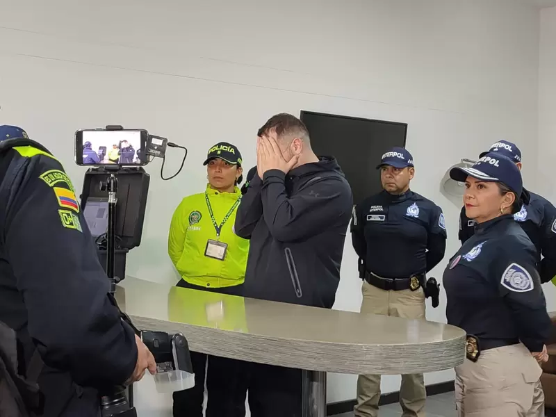 Llegada a Colombia Jhon Poulos, presunto asesino de Valentina Trespalacios
