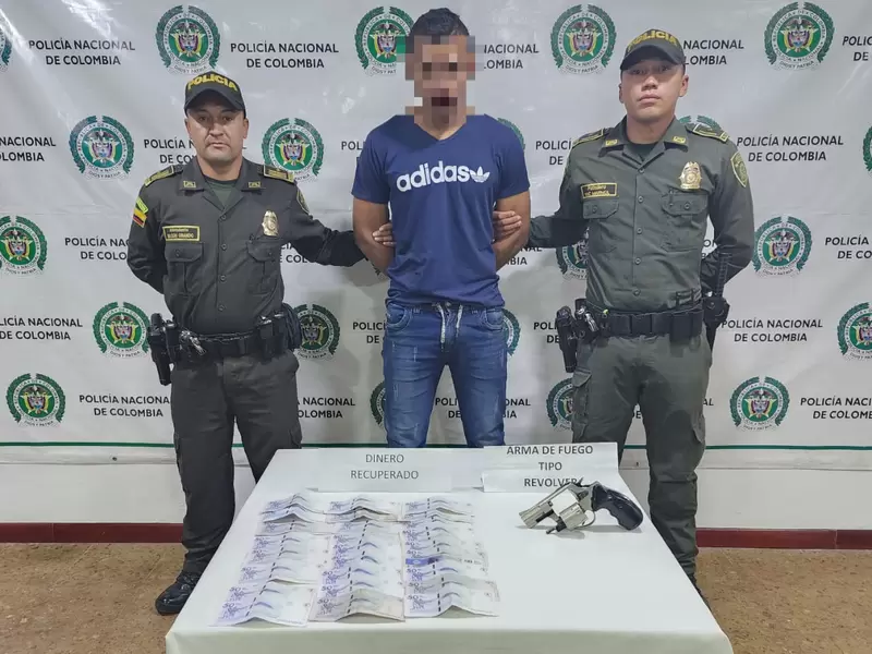 Fue salvado de ser linchado presunto ladrón de una estación de gasolina en Mosquera (Cundinamarca)