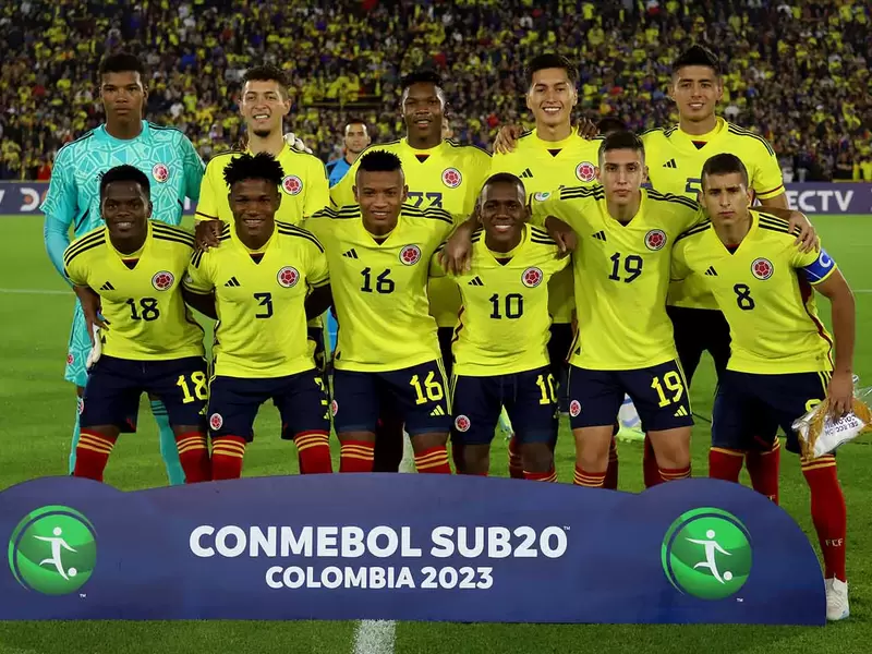 Colombia vs Paraguay; hexagonal Sudamericano sub 20