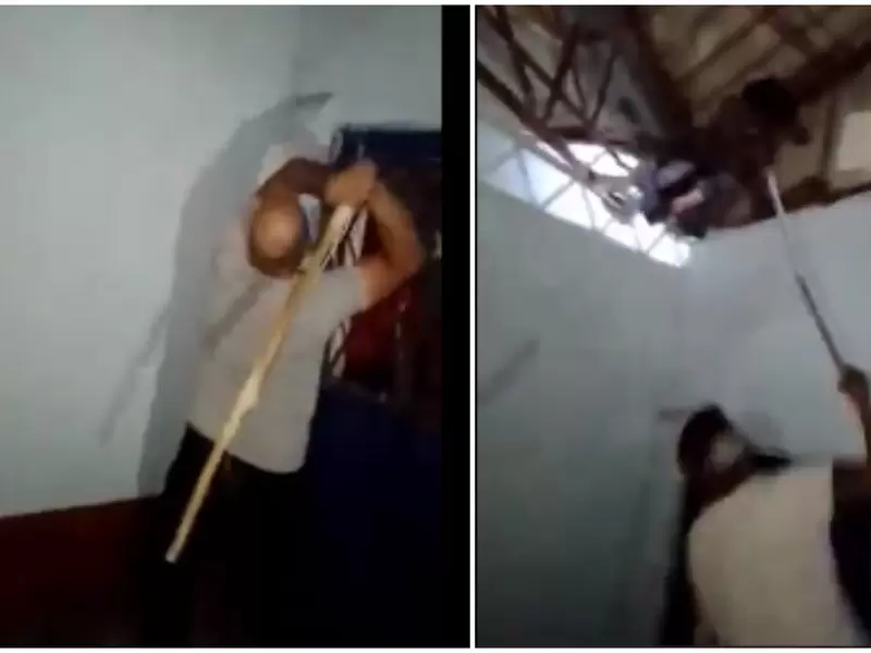 Ladrón es golpeado al entrar a casa en Cali