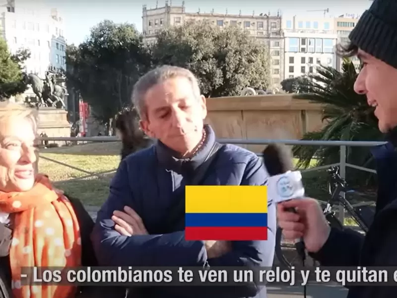 Opinión de europeos en Colombia