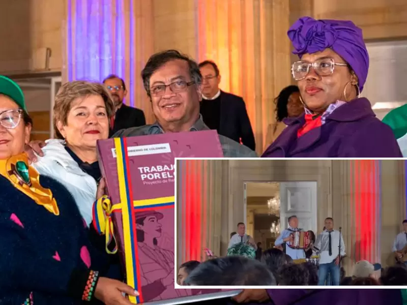 Con parranda vallenata incluida, Gobierno radicó la Reforma Laboral Con parranda vallenata incluida, Gobierno radicó la Reforma Laboral
