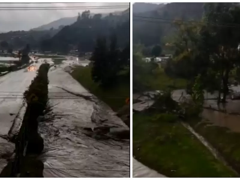 Cierre total de la vía Bogotá - Tunja en pleno puente festivo