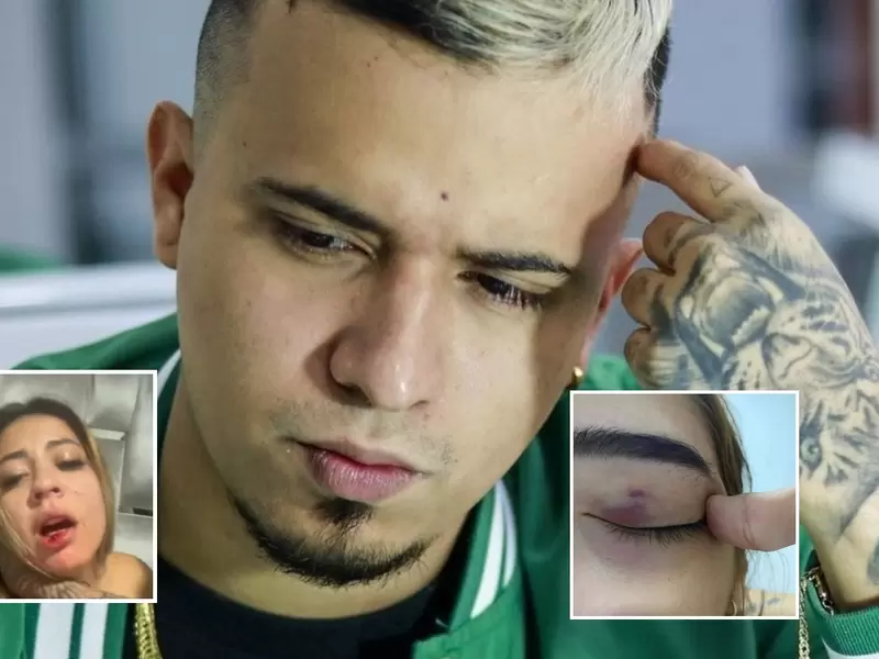 Famoso influencer de Cali golpeó violentamente a su pareja