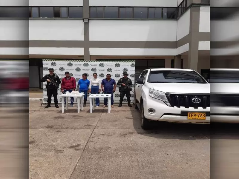 Cayó narcocamioneta de la UNP que transportaba alucinógenos en La Montañita, Caquetá