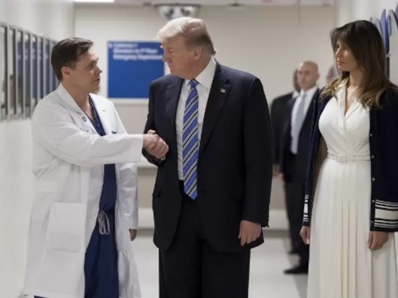 Donald Trump y su esposa Melania Trump. Donald Trump y su esposa Melania Trump.