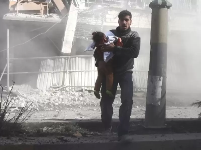 Siria bombardeo Siria bombardeo