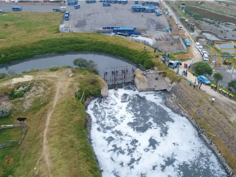Contaminación río Tunjuelo Contaminación río Tunjuelo
