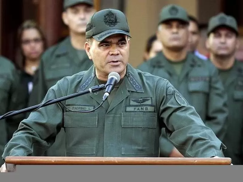 El ministro de Defensa de Venezuela, Vladimir Padrino López. El ministro de Defensa de Venezuela, Vladimir Padrino López.
