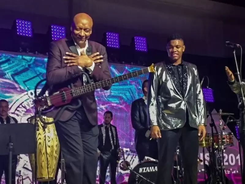 Alexis Lozano, líder de Guayacán Orquesta de salsa Guayacán