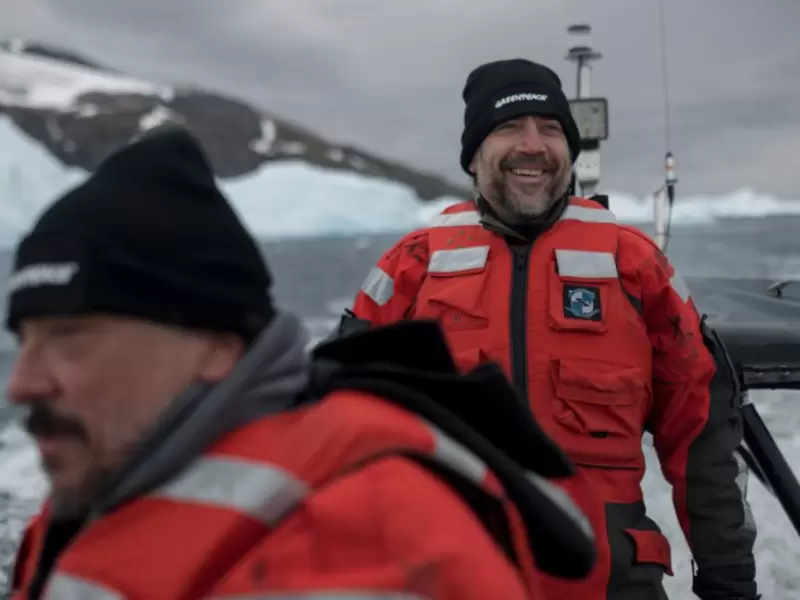 Bardem recorre la Antártida El actor español Javier Bardem