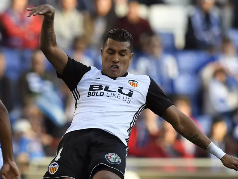 Jeison Murillo con el Valencia Jeison Murillo con el Valencia