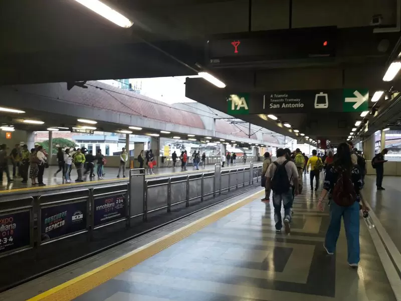 Falla en Metro de Medellín Falla en Metro de Medellín