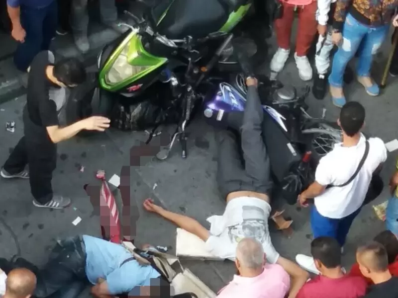 Peatón fue atropellado en el centro de Manizales Peatón fue atropellado en el centro de Manizales
