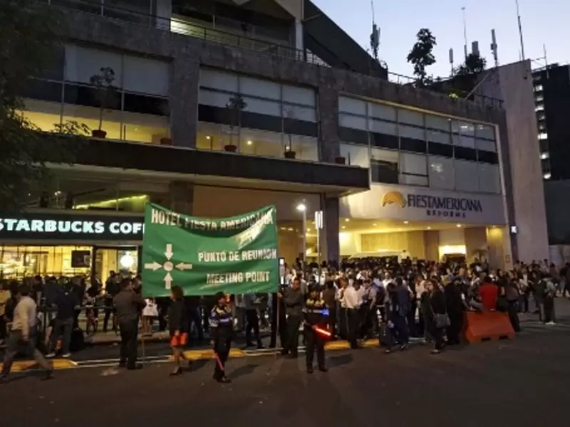 Evacuación por sismo en México Evacuación por sismo en México