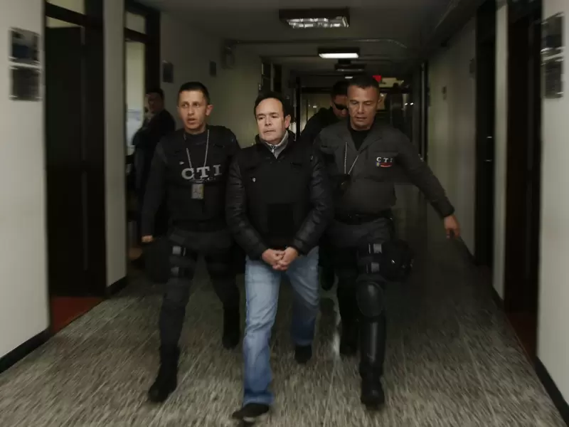 Ex contratista Andrés Cardona Ex contratista Andrés Cardona