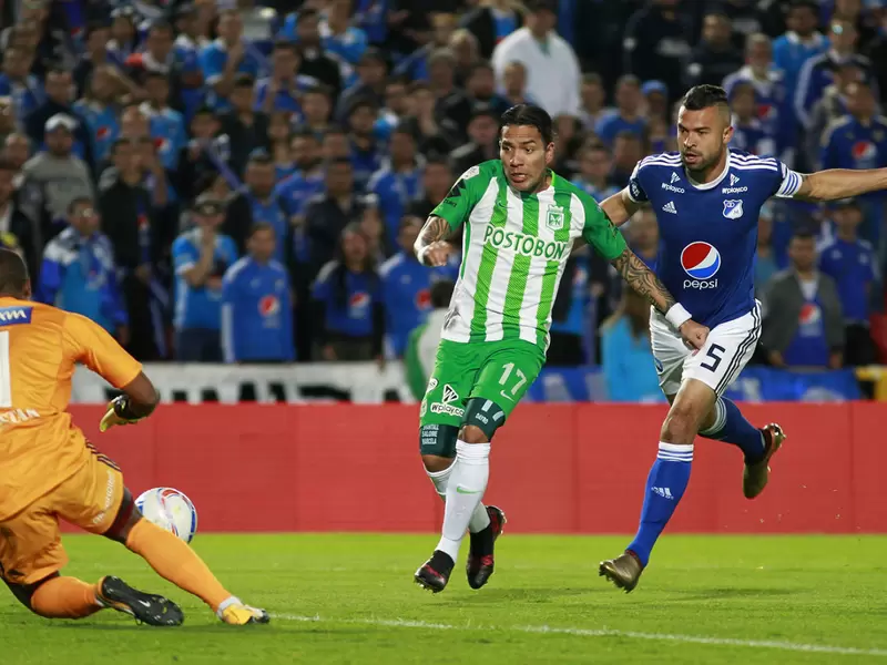 Andrés Cadavid, jugador de Millonarios Andrés Cadavid, jugador de Millonarios