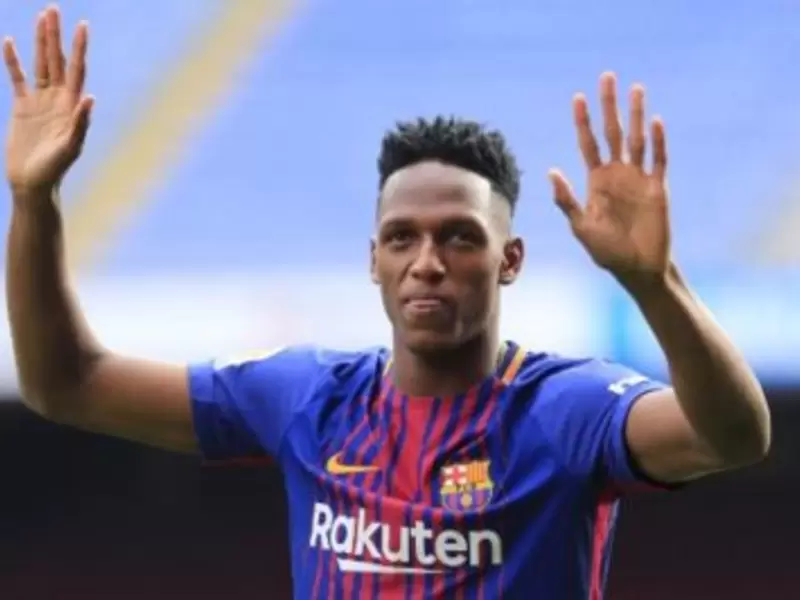 Yerry Mina en Barcelona Yerry Mina en Barcelona