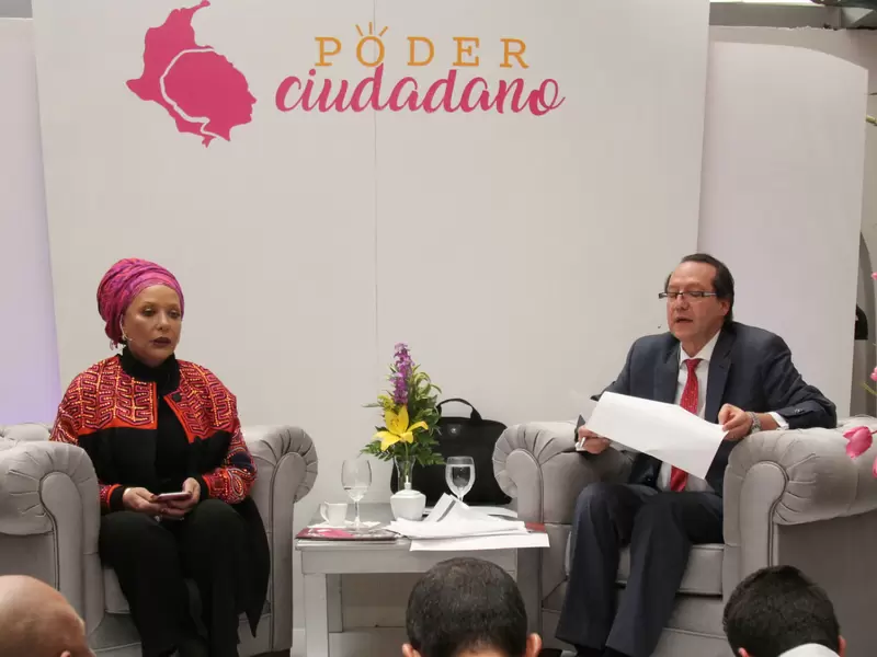 Piedad Córdoba y Jaime Araujo Piedad Córdoba y Jaime Araujo