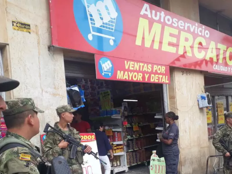 Supermercados al servicios de las Farc. Supermercados al servicios de las Farc.