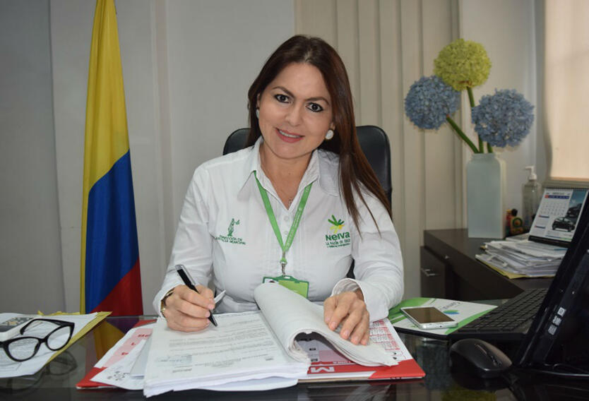 Directora de Justicia de Neiva, María Vidal Aparicio Directora de Justicia de Neiva, María Vidal Aparicio