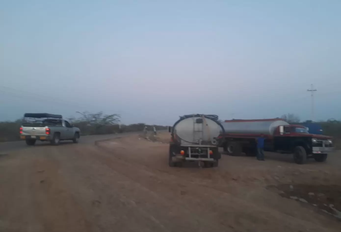 la comunidad pide solución de agua