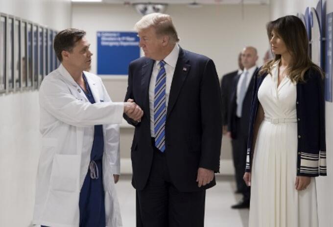 Donald Trump y su esposa Melania Trump. Donald Trump y su esposa Melania Trump.