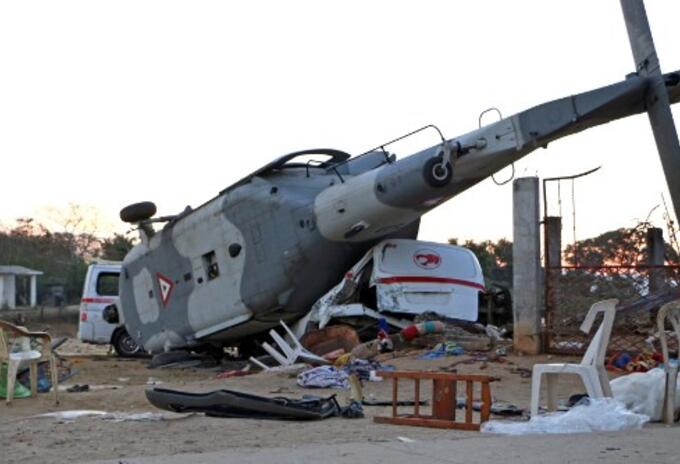 Accidente helicóptero en México Accidente helicóptero en México