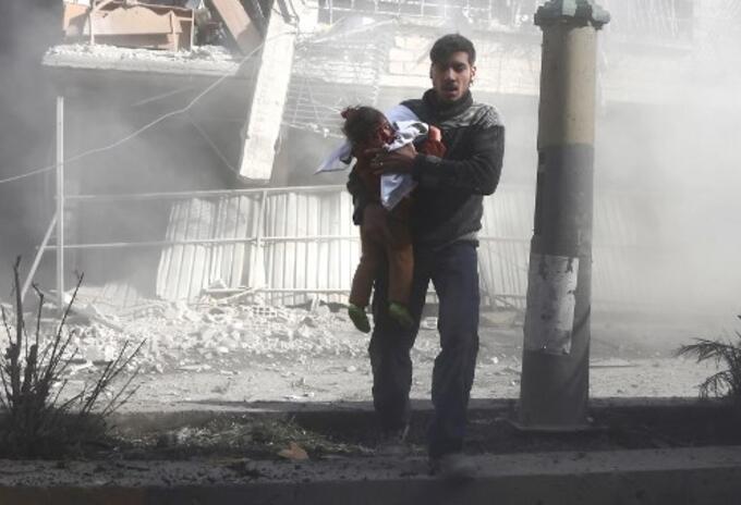 Siria bombardeo Siria bombardeo