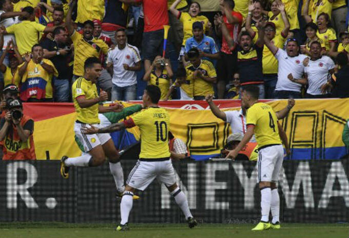 Selección Colombia en escalafón FIFA Selección Colombia en escalafón FIFA