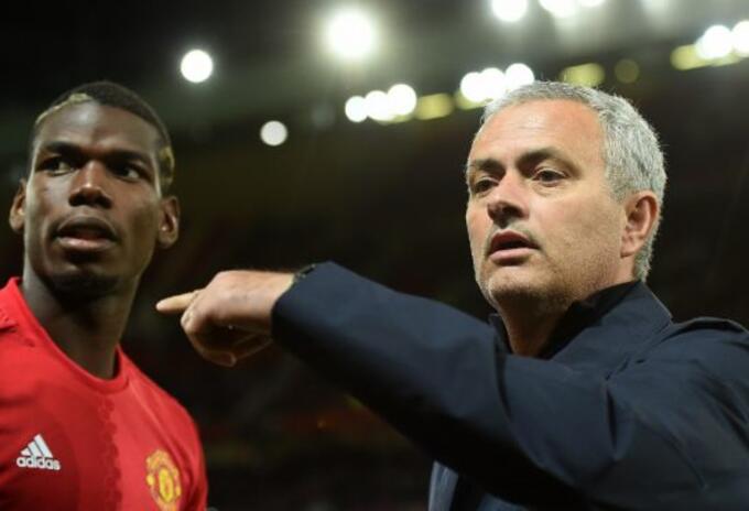 Pogba y Mou Pogba y Mou