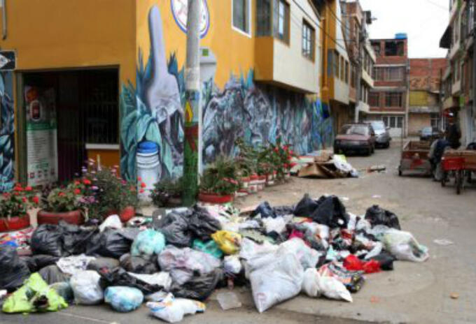 Crisis de basuras en Bogotá Crisis de basuras en Bogotá