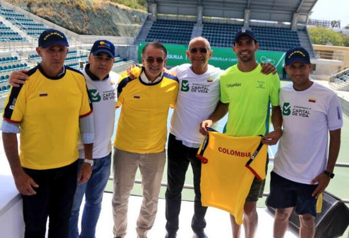 Colombia y Brasil en Copa Davis Colombia y Brasil en Copa Davis