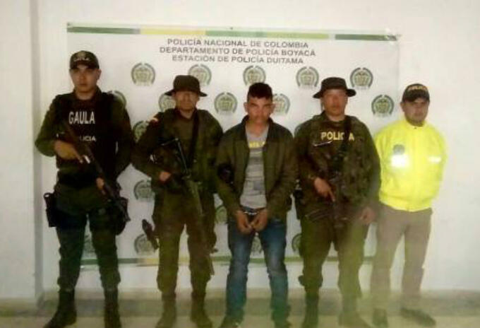 Venezolano presunto guerrillero del ELN Venezolano presunto guerrillero del ELN