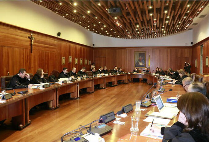 Sala Plena del Consejo de Estado Curules partido Mira