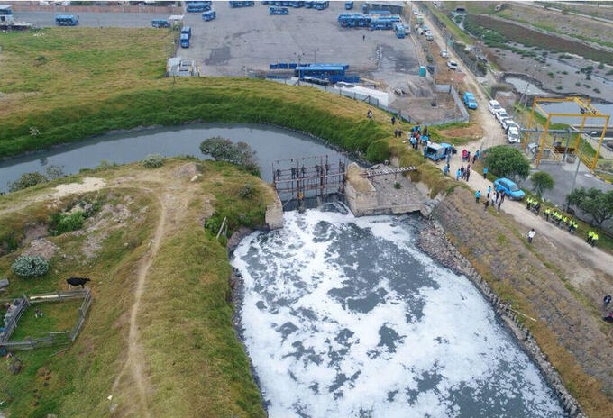 Contaminación río Tunjuelo Contaminación río Tunjuelo