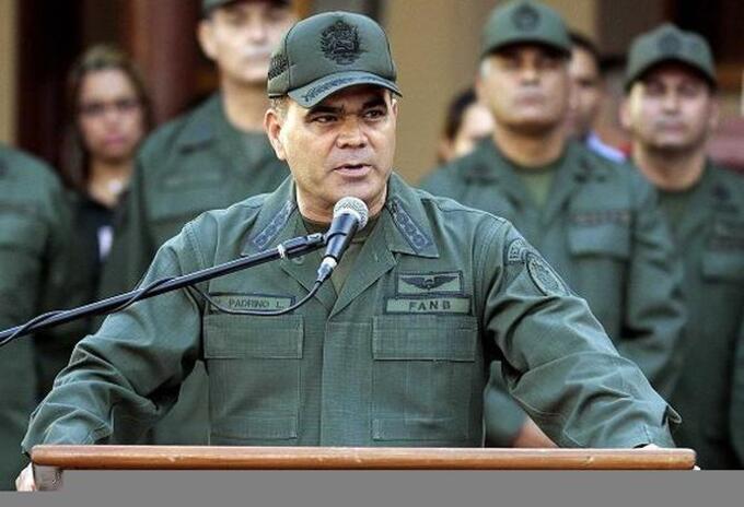 El ministro de Defensa de Venezuela, Vladimir Padrino López. El ministro de Defensa de Venezuela, Vladimir Padrino López.