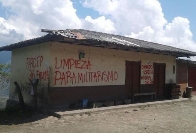 Ataque de disidencia de la Farc Ataque de disidencia de la Farc