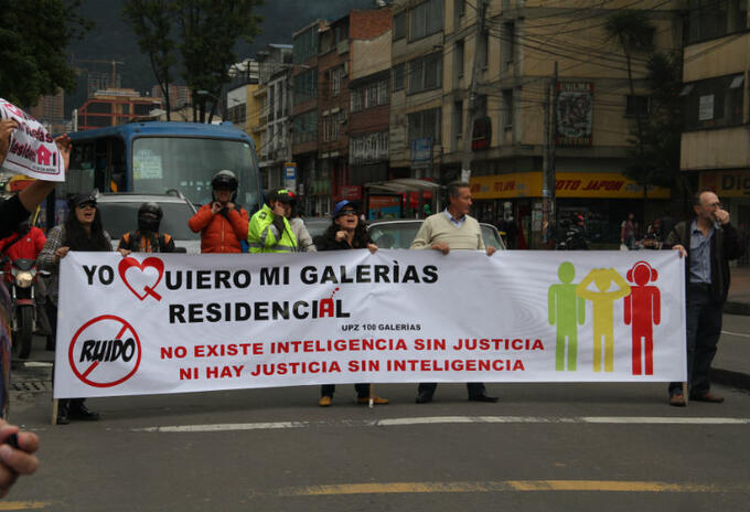 Protesta en Galerías Protesta en Galerías