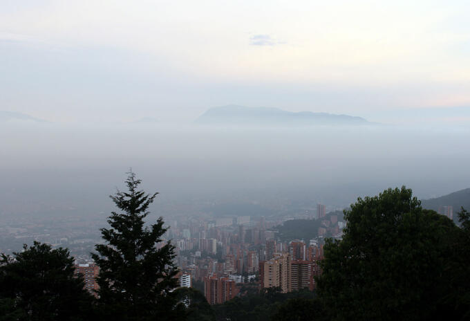 Calidad del aire en Medellín Calidad del aire en Medellín