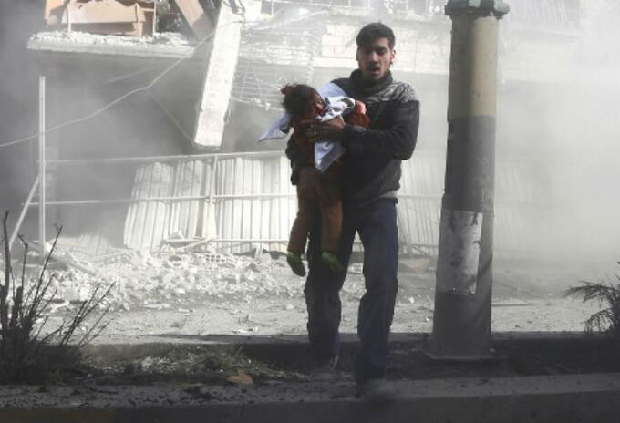 Siria bombardeo Siria bombardeo