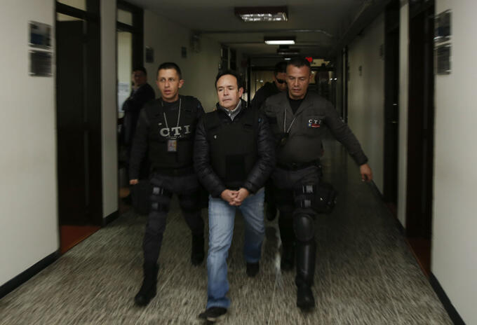 Ex contratista Andrés Cardona Ex contratista Andrés Cardona
