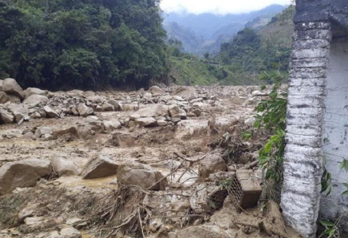 Avalancha en Caldas Avalancha en Caldas