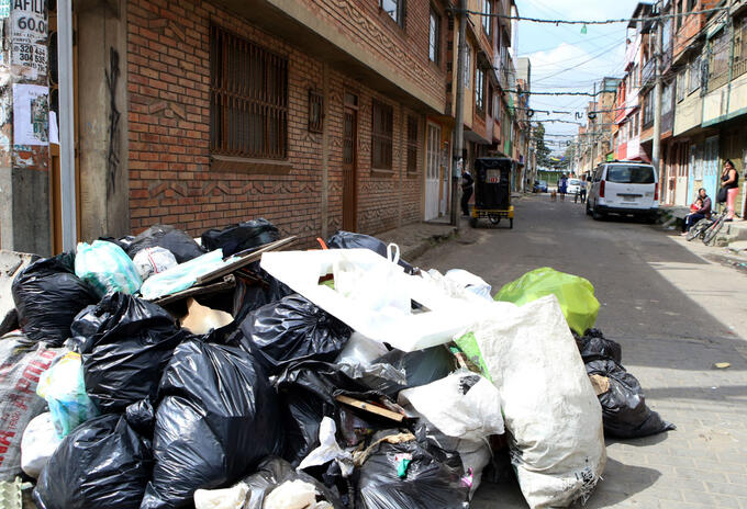 Crisis de basuras en Bogotá Crisis de basuras en Bogotá