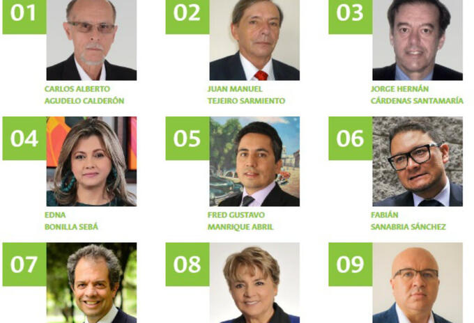 Candidatos rectoría U Nacional Candidatos rectoría U Nacional