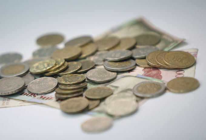 Dinero monedas Dinero monedas