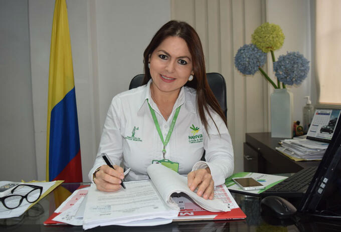 Directora de Justicia de Neiva, María Vidal Aparicio Directora de Justicia de Neiva, María Vidal Aparicio