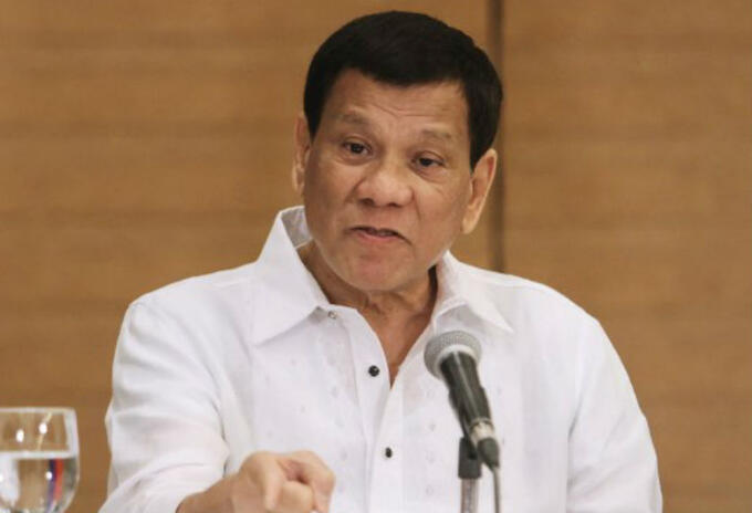 Rodrigo Duterte, presidente de Filipinas Rodrigo Duterte, presidente de Filipinas