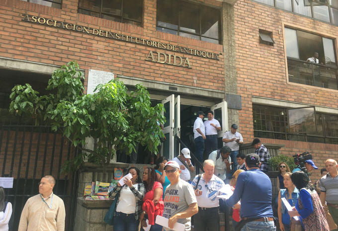 Salud de maestros de Antioquia Salud de maestros de Antioquia