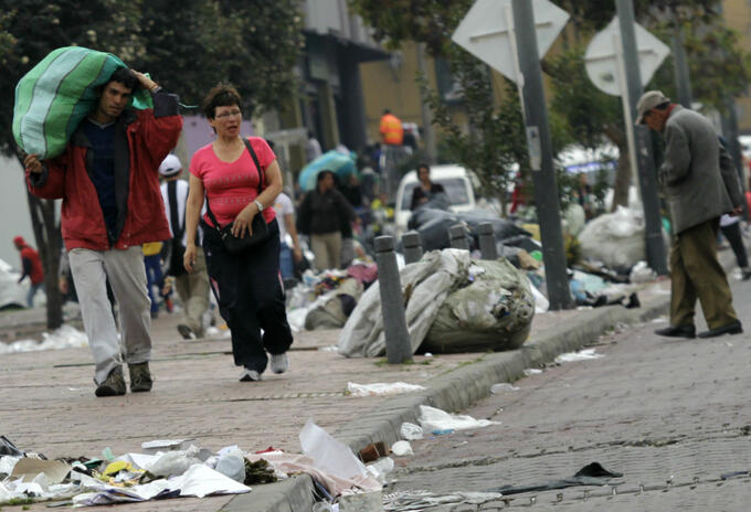 Pobreza en Bogotá Pobreza en Bogotá